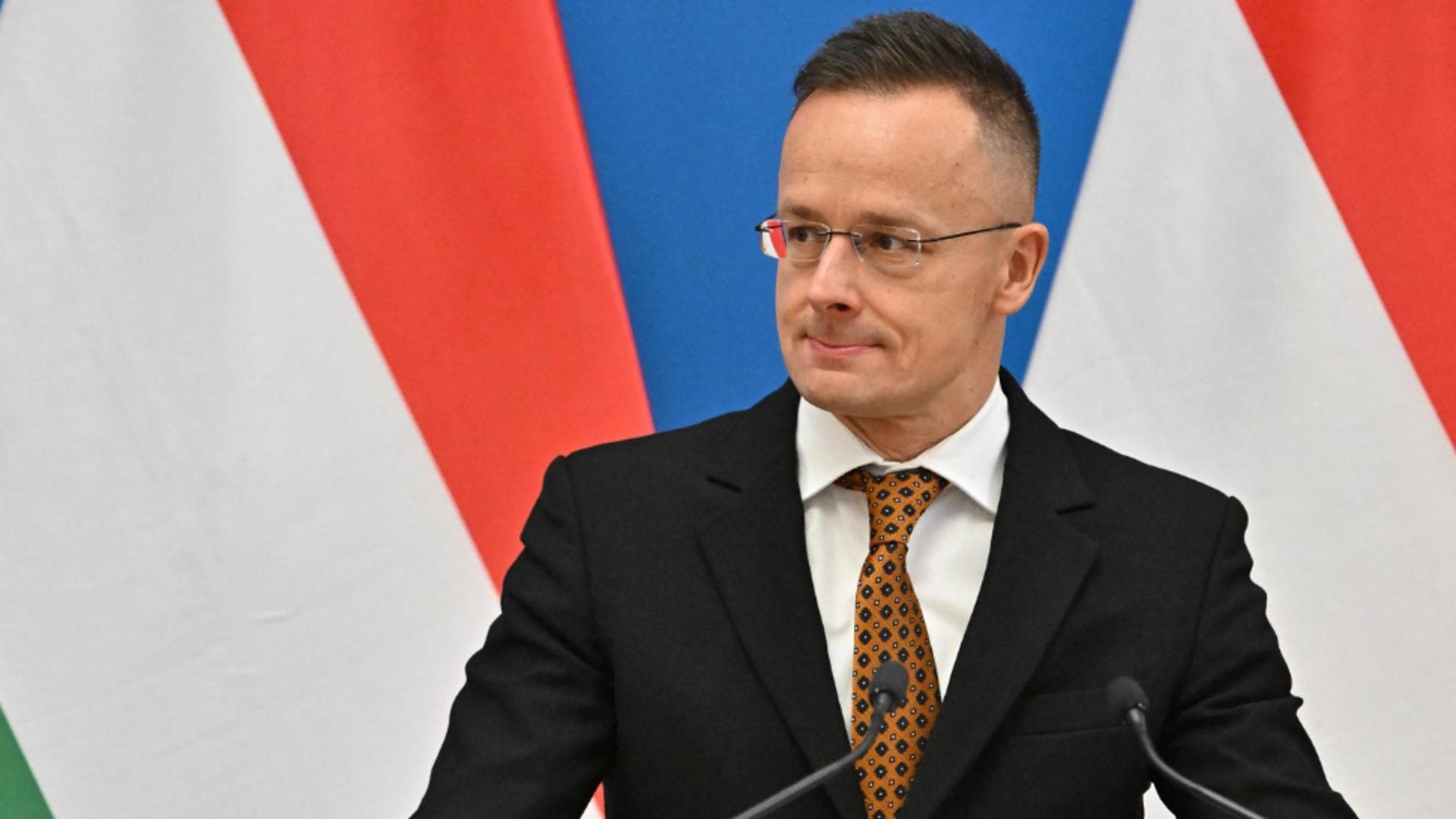 Ministrul Afacerilor Externe şi Comerţului de la Budapesta, Szijjártó Péter. Foto: Profimedia