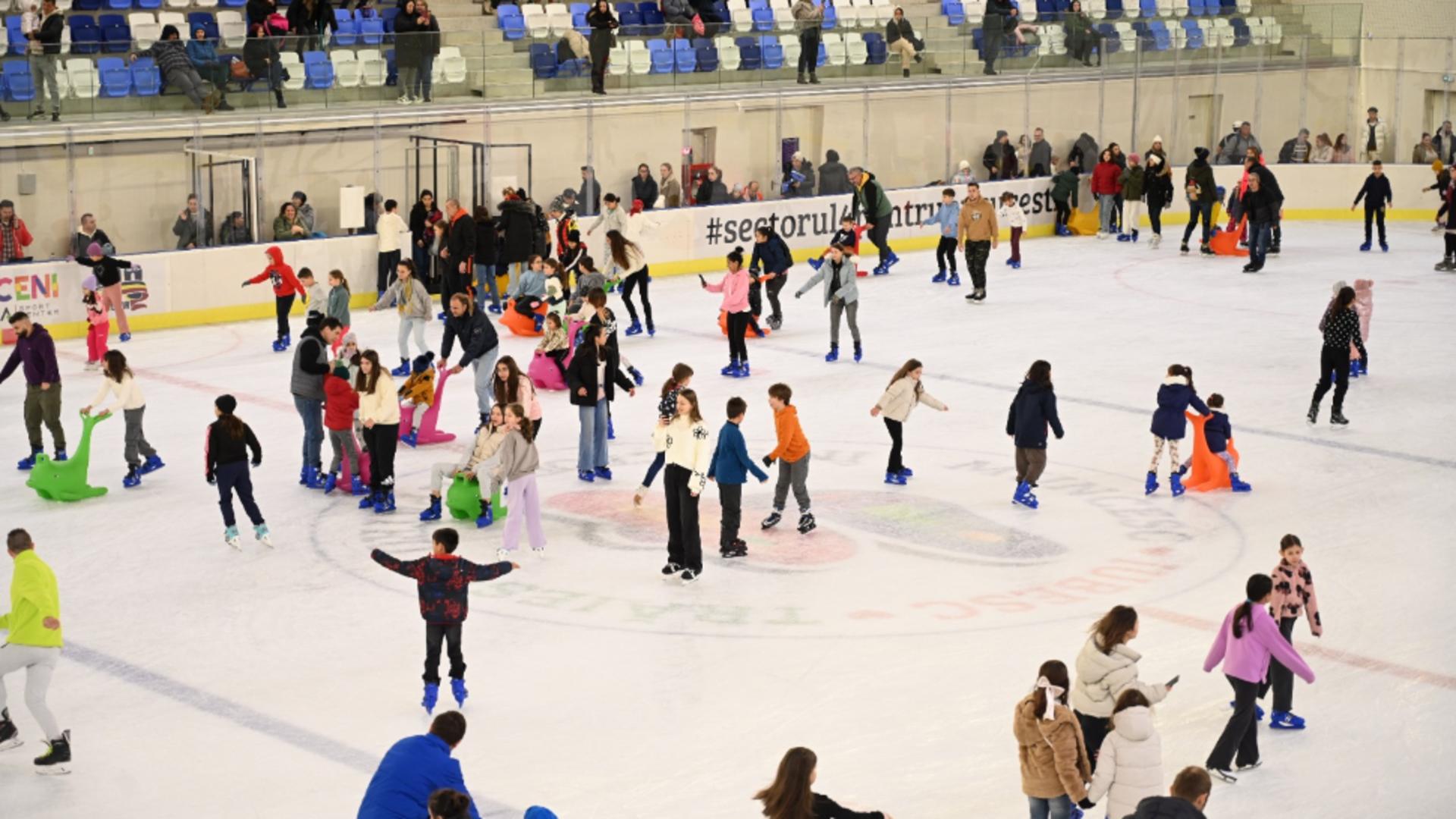 Patinoarul Berceni Arena, tot mai vizitat de bucureșteni