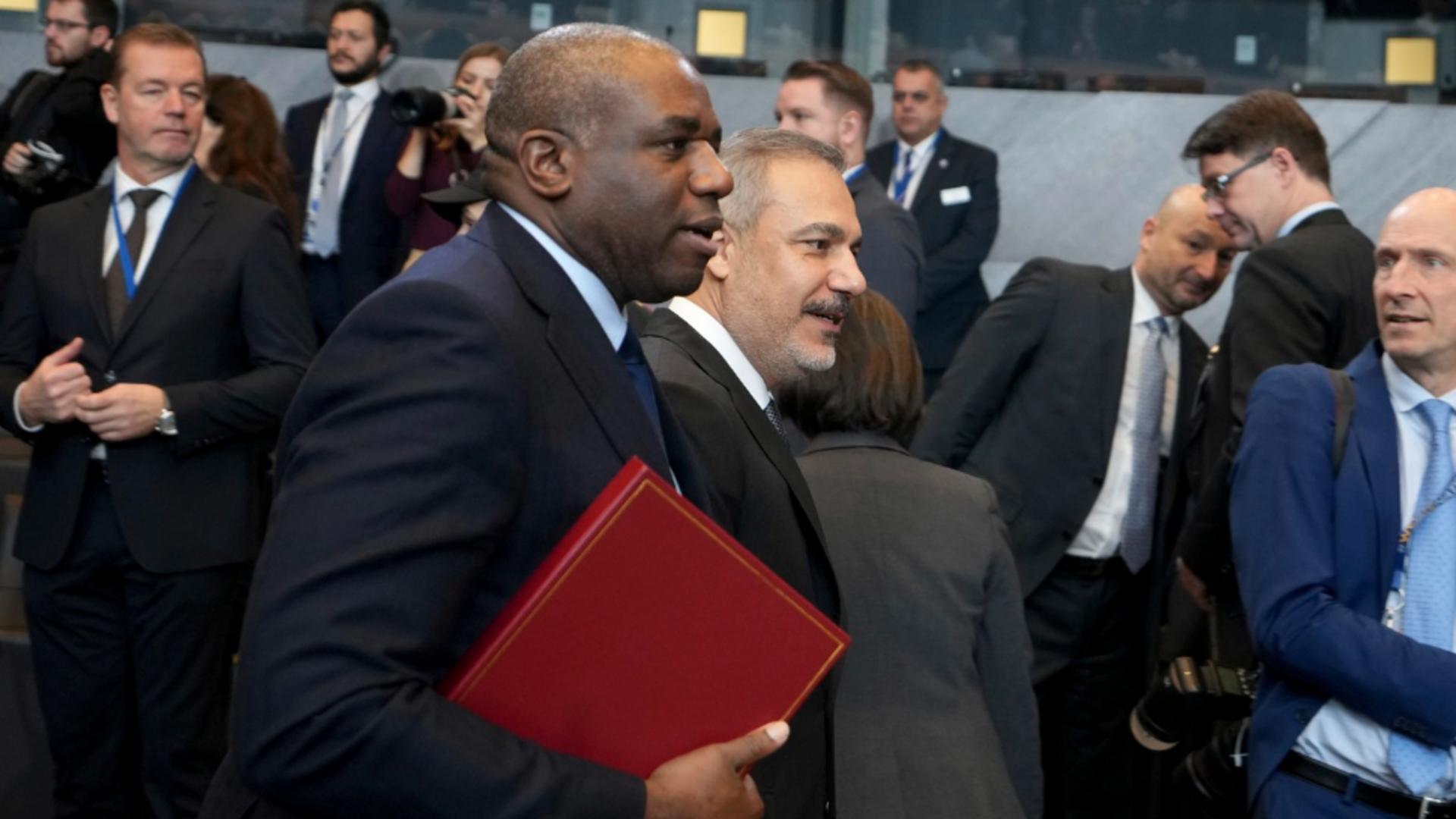 Şeful diplomaţiei britanice, David Lammy. Foto: Profimedia