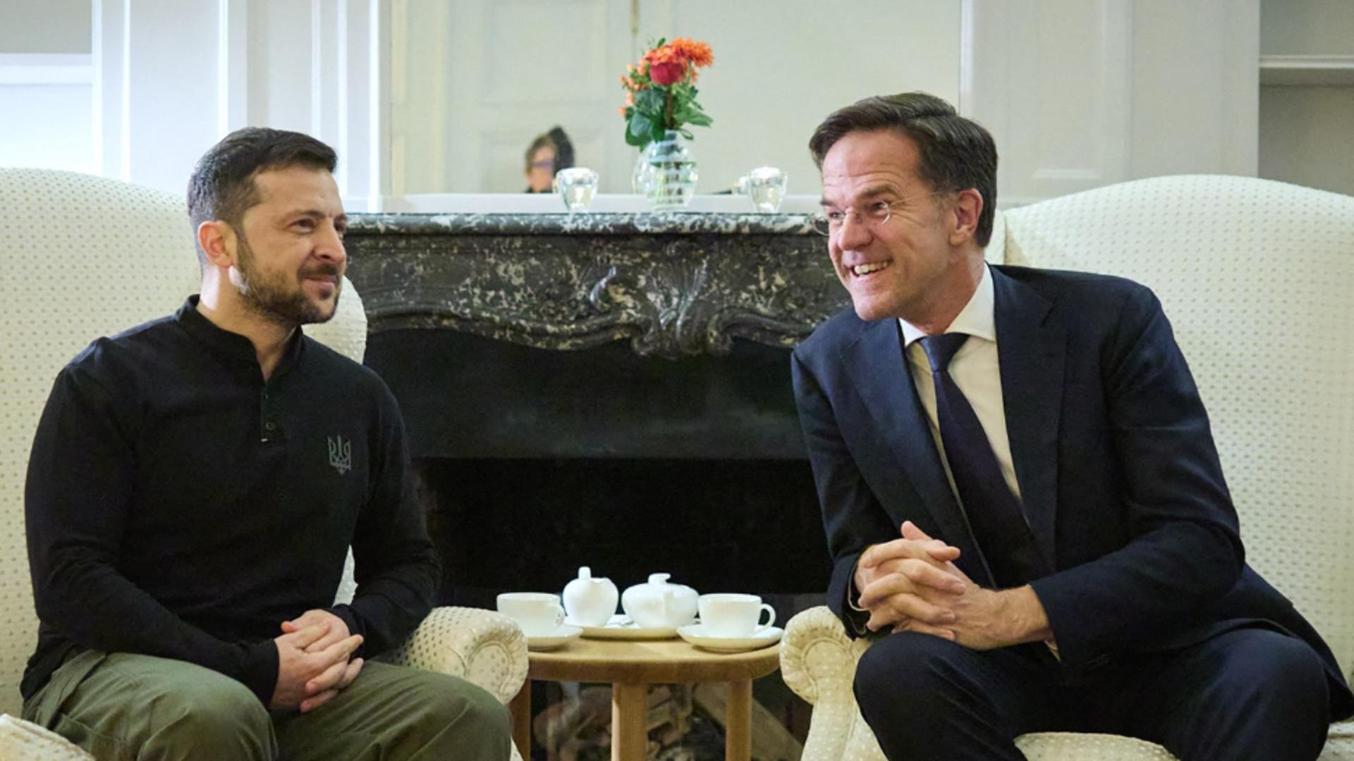 Mark Rutte i-a luat apărarea cancelarului german (foto: Profimedia)