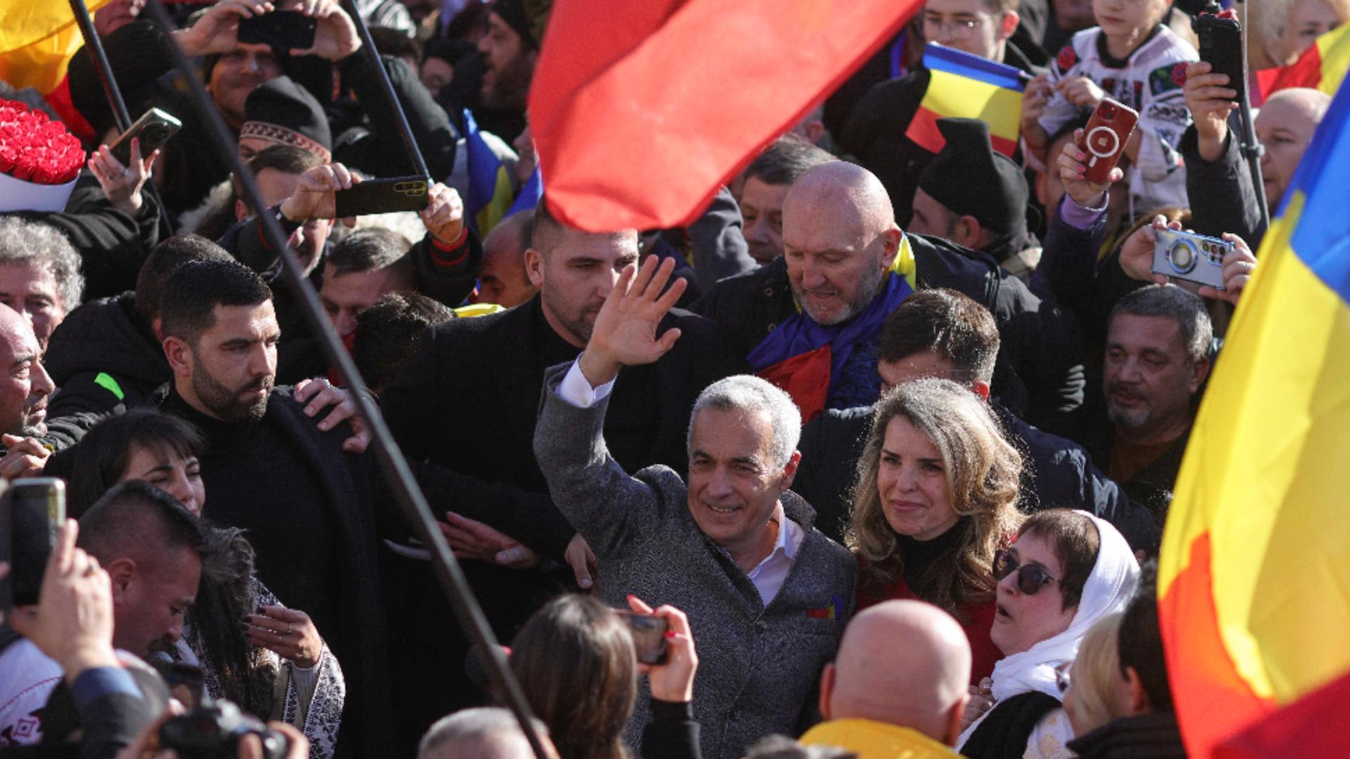 10 februarie, ziua trezirii în conștiință alături de Călin Georgescu: Anularea alegerilor, judecată de Curtea Penală Internațională / Foto: Inquam Photos