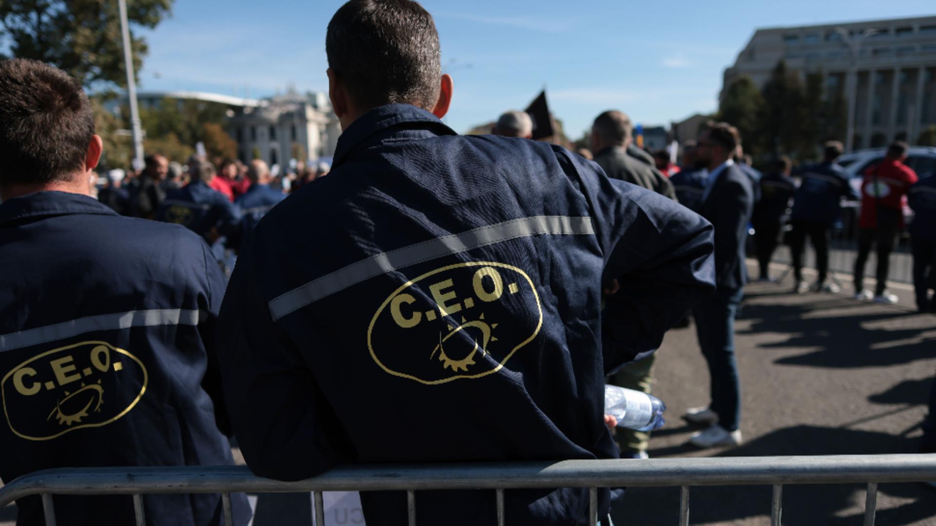 Minerii anunță proteste de amploare: zeci de mii de oameni, în fața Guvernului / Foto: Arhivă Inquam Photos