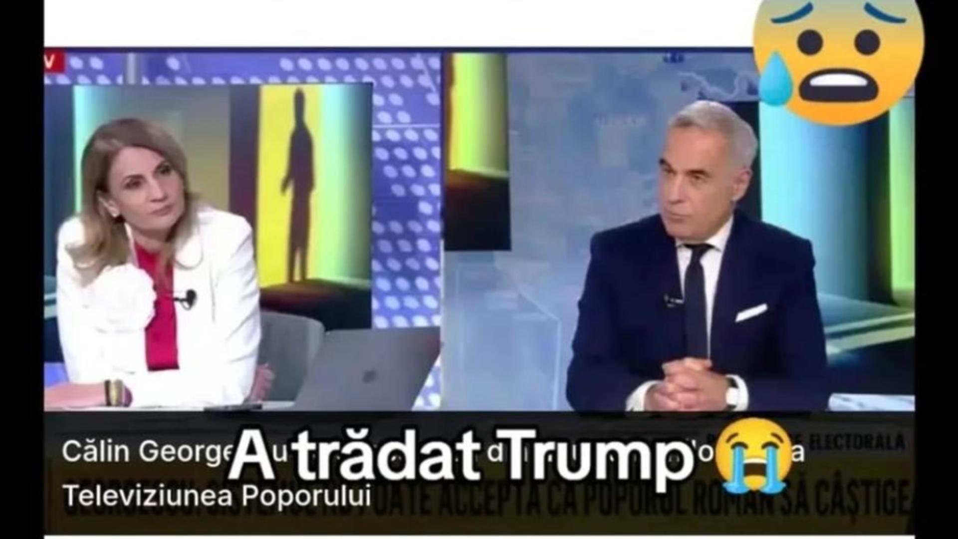 Realitatea.net demontează un FAKE NEWS grosolan. Călin Georgescu, ținta unui atac digital 