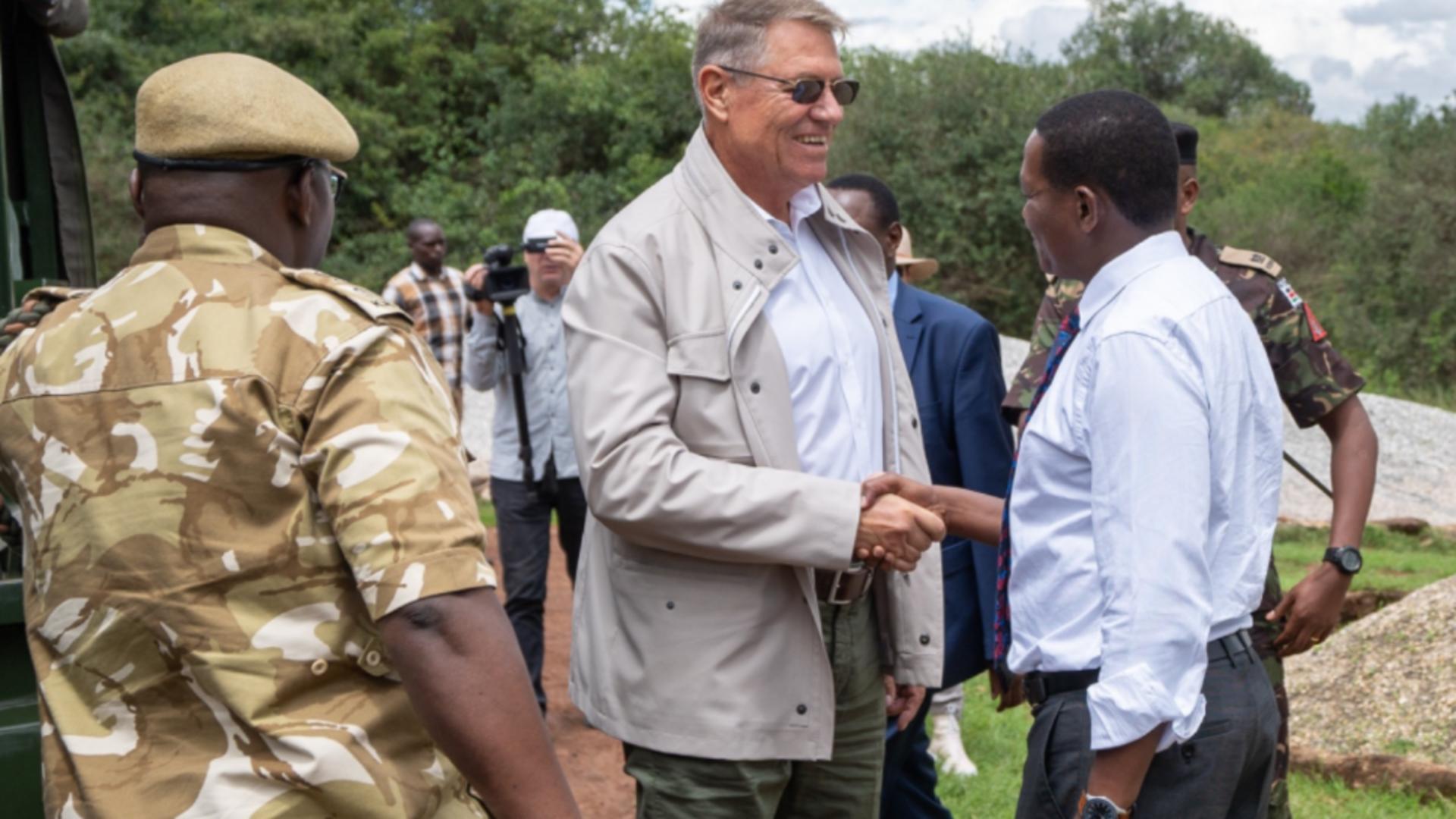 Întâlnirea Președintelui României, Klaus Iohannis, cu ministrul pentru protejarea naturii din Republica Kenya/ presidency.ro