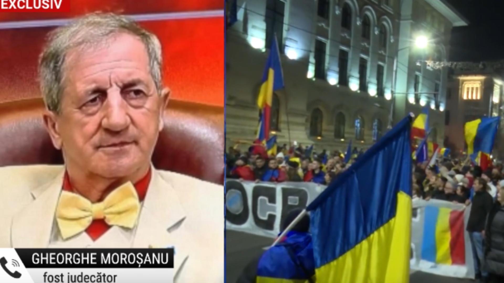 Fostul judecător Gheorghe Moroșanu: Problema actuală în România este de natură politică și nu juridică/ Captură video