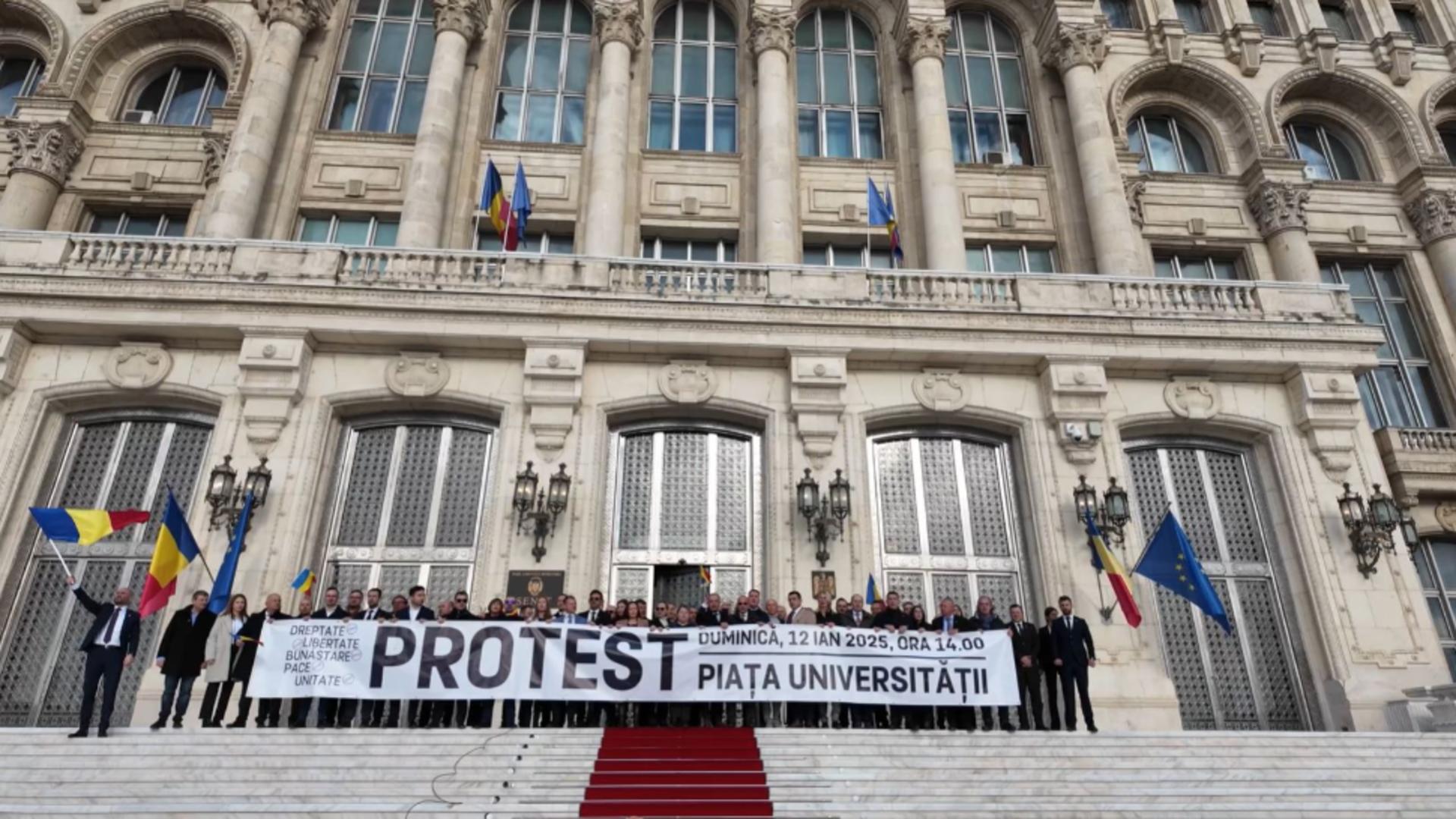 Protestul românilor care s-au săturat să fie umiliți. Foto/Realitatea