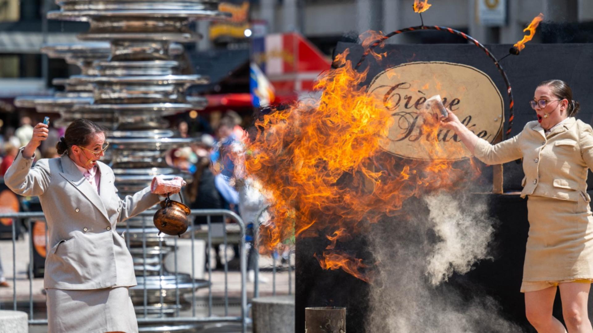 Caramelizarea și flambarea sunt etapele delicate ale procesului (Profimedia)