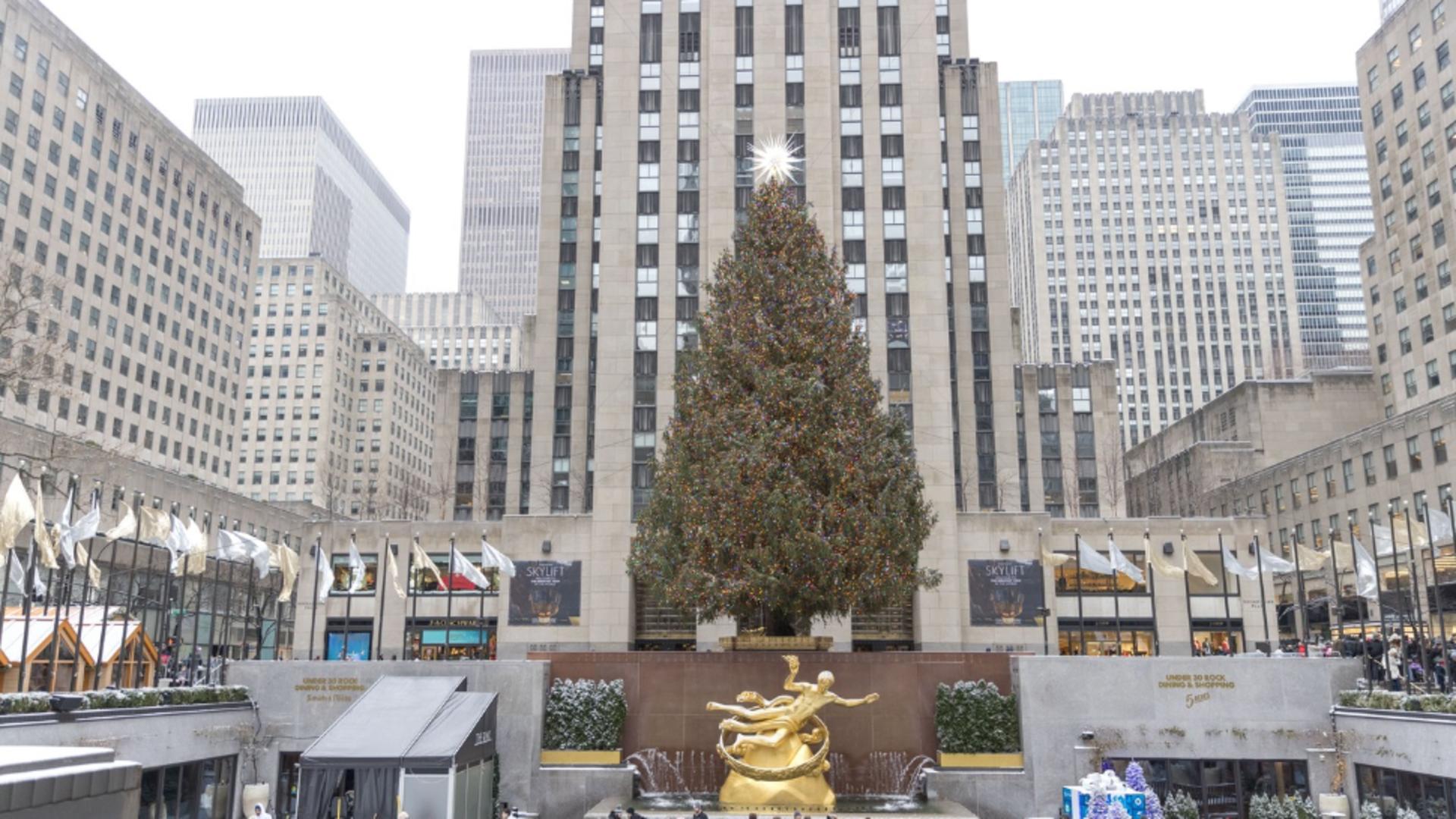 Rockefeller Center de Crăciun. Foto: Profimedia