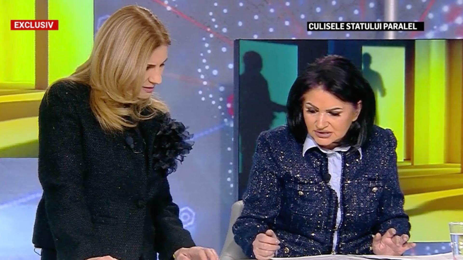 DERAPAJ în direct la Realitatea PLUS. Raisa, desființată în direct de Anca Alexandrescu