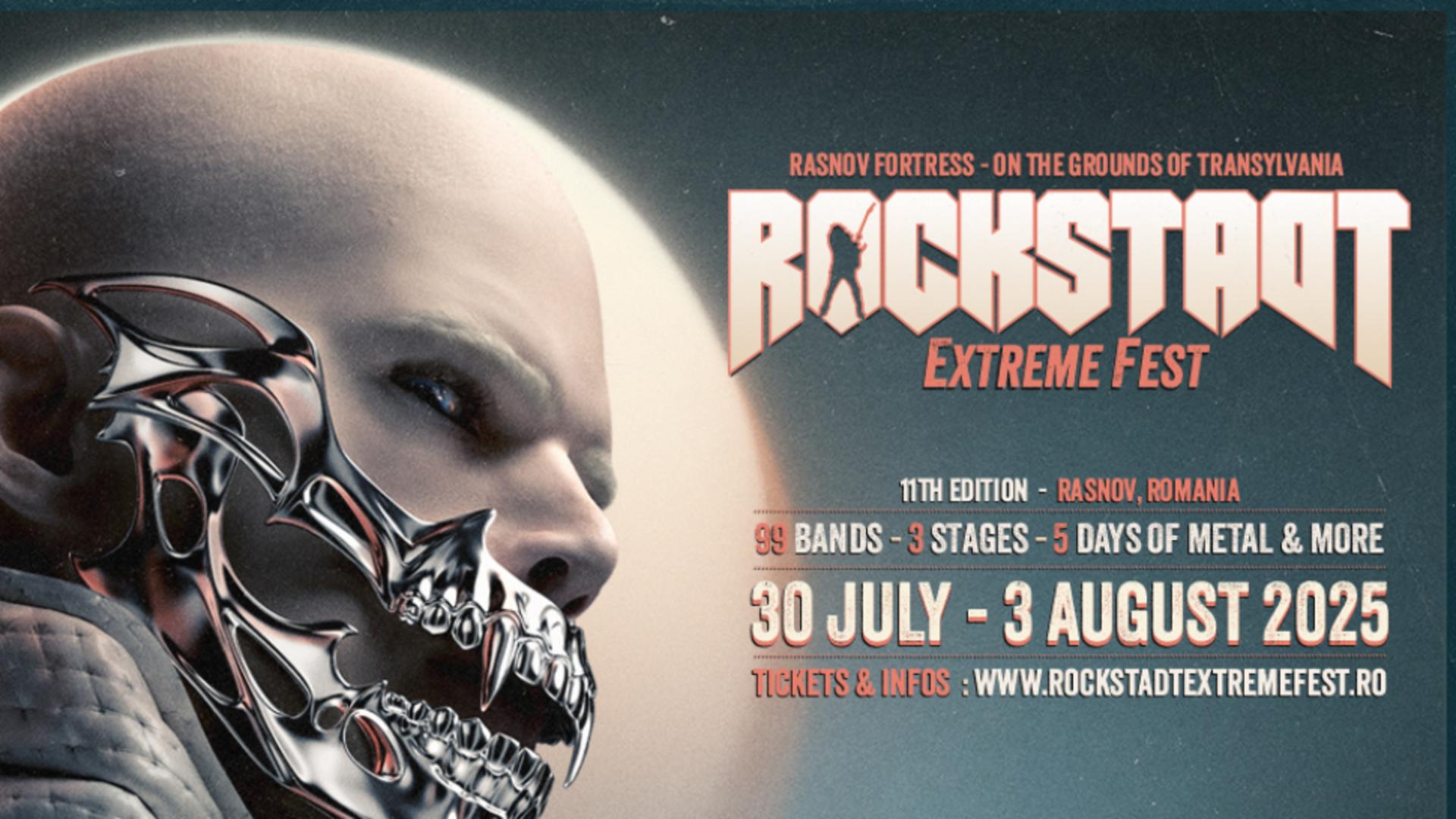 Rockstadt Extreme Fest a lansat afișul complet pentru ediția din 2025. Gojira, Machine Head, Sepultura și Powerwolf, printre capetele de afiș