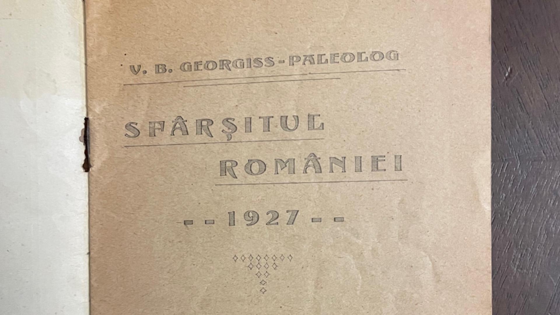 Sfârșitul României 1927. Cartea profetică INTERIZSĂ de Casa Regală. Ce a pățit autorul ei?