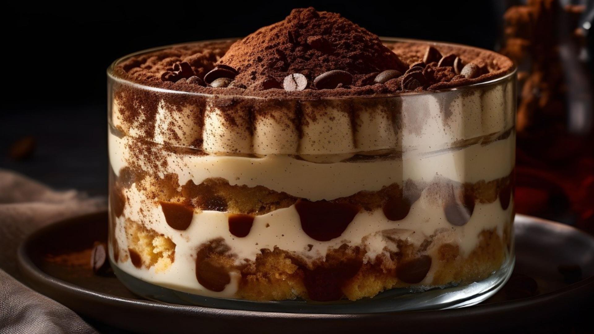 Tort TIRAMISU, rețeta fără ouă. Simplă, rapidă și delicioasă