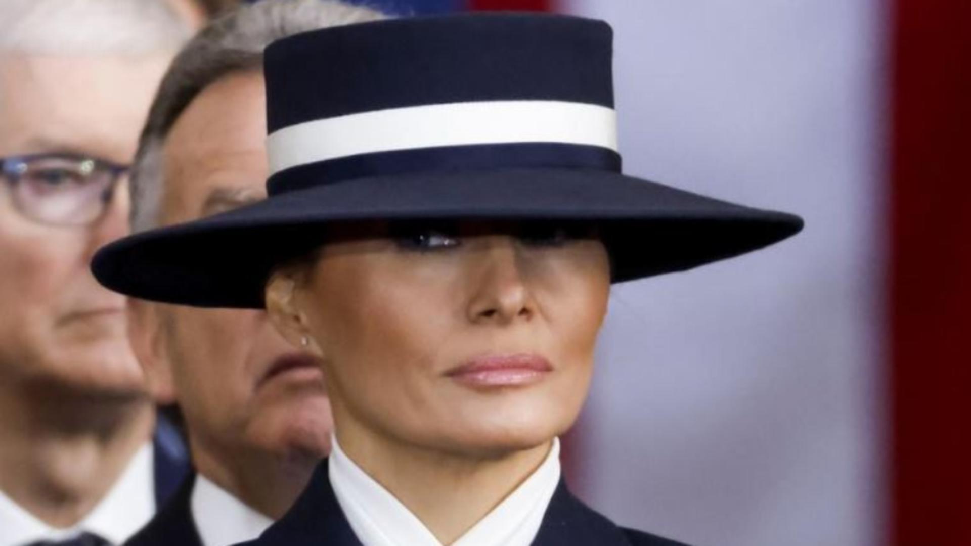 Melania Trump, apariție impecabilă la inaugurarea lui Donald Trump. Cât de specială este pălăria pe care a purtat-o și cum a ajuns ținta ironiilor