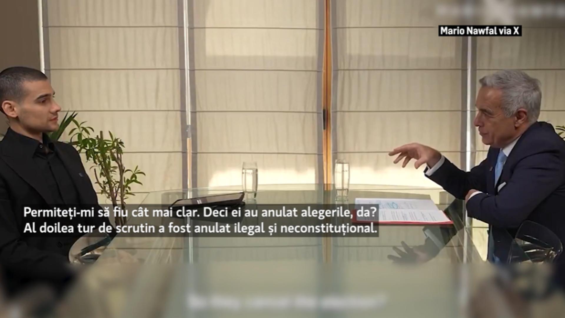 "Alegerile au fost ANULATE ilegal". INTERVIUL cu Georgescu pe care sistemul îl vrea ȘTERS