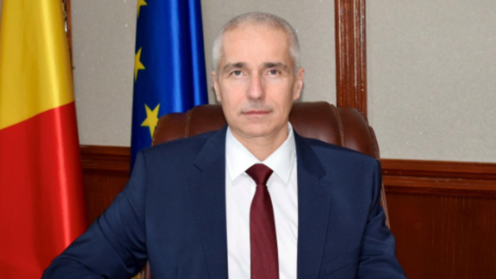 Radu Marinescu, ministrul Justiției/ Captură foto