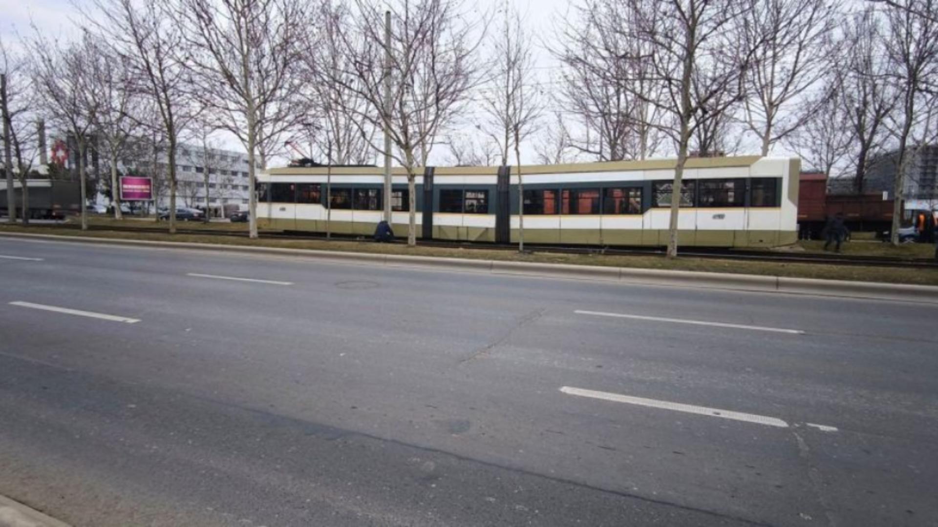 Incidentul s-a produs pe bulevardul Pallady (Foto: Gabi Tudor, grupul Cetățean Sector 3)