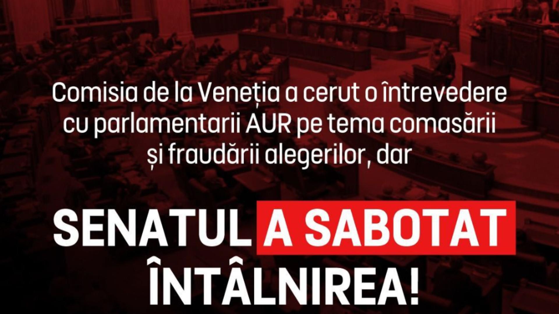 AUR acuză PNL condus de Ilie Bolojan de comportament "mizerabil și josnic". Cum a fost fentată Comisia de la Veneția?