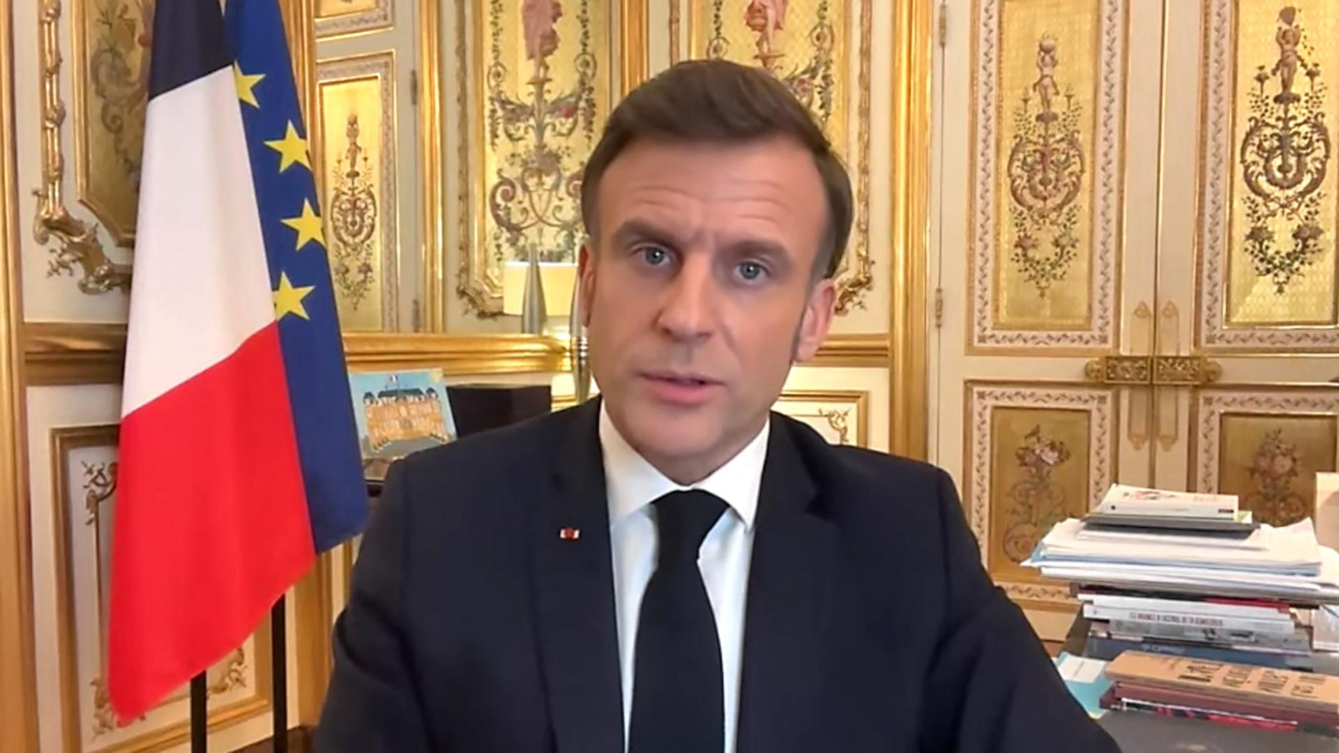 Emmanuel Macron, președintele Franței /Profimedia