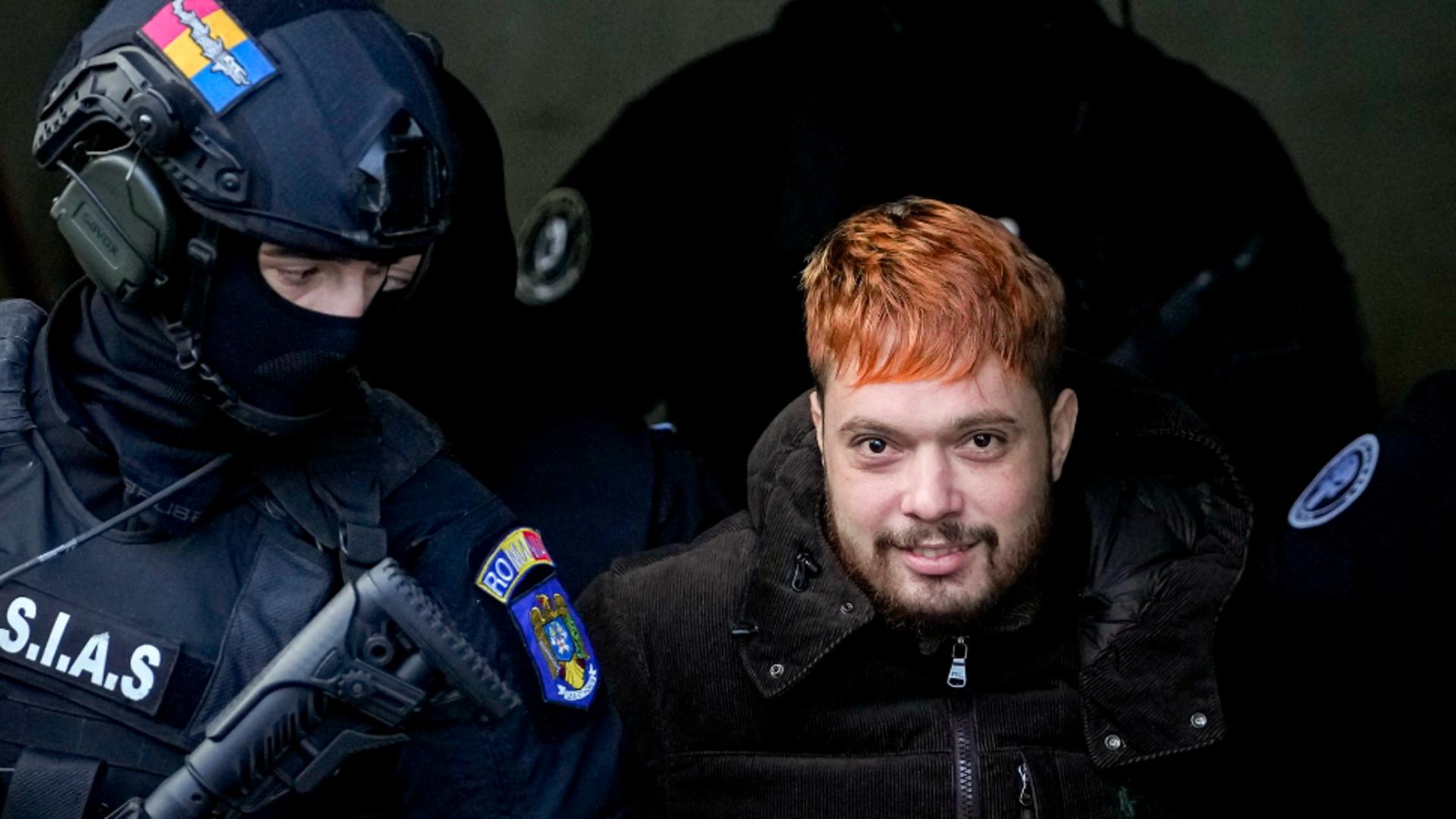 Criminalul francez Mohamed Amra - Musca - venise la București pentru operații estetice / Foto: Profi Media