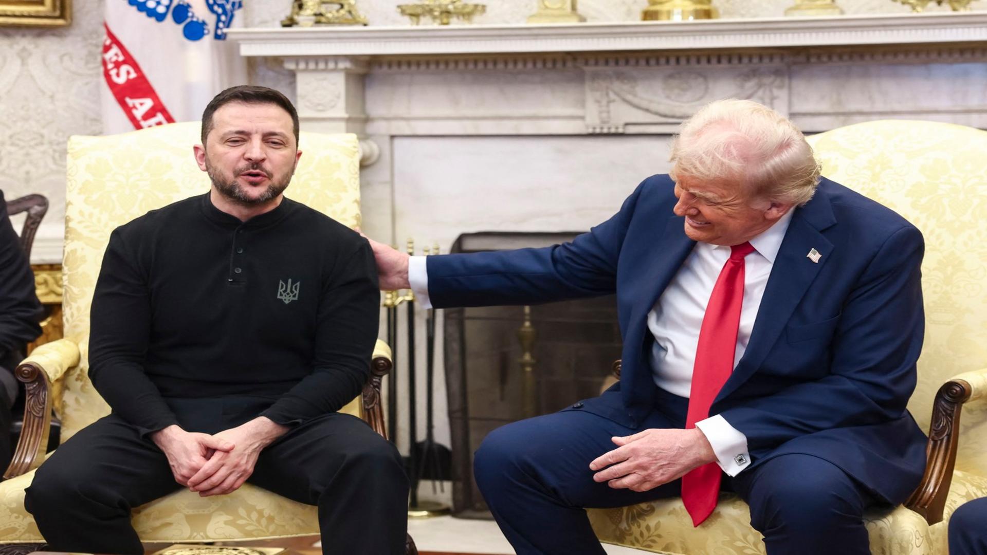 Volodimir Zelenski și Donald Trump. Foto: Profimedia