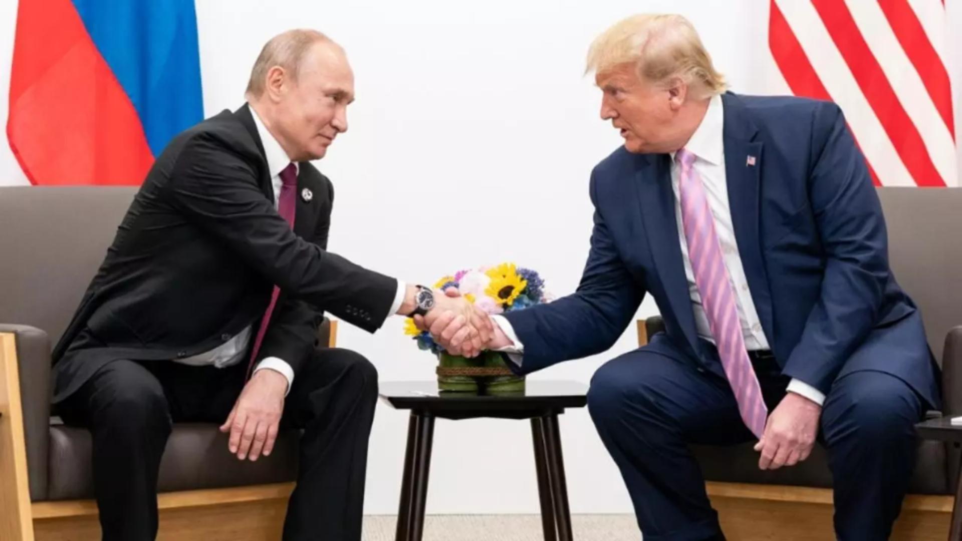 Donald Trump spune că negociază acorduri economice 'majore' cu Vladimir Putin. Foto: Profimedia