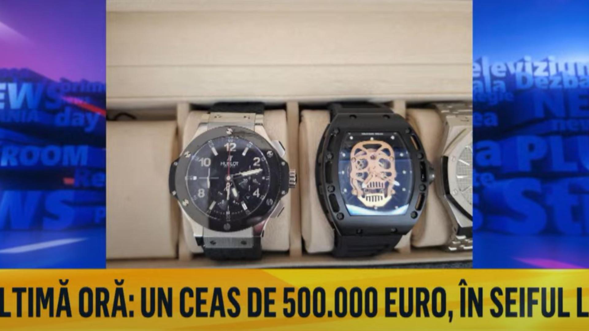 Ceas de jumătate de milion de euro, în colecția generalului Zisu. Foto/Captură video