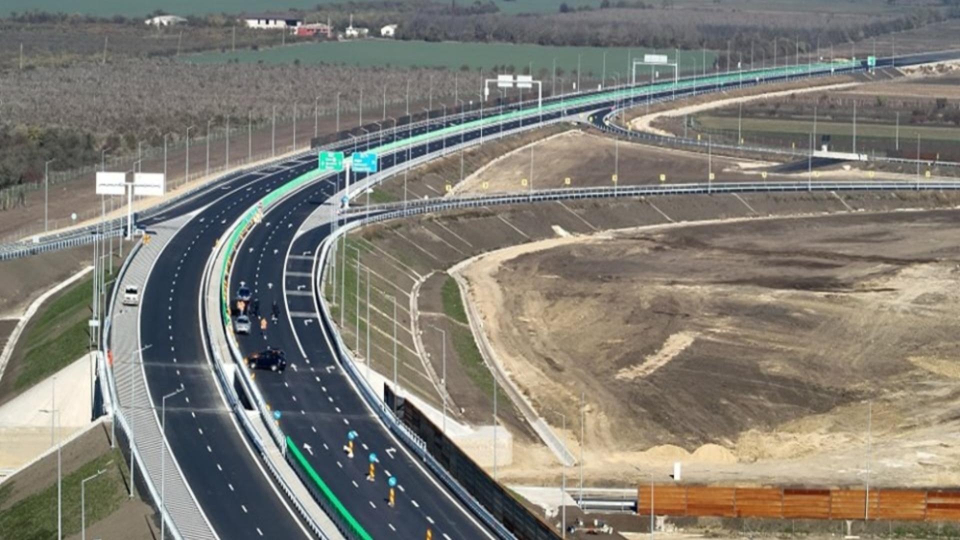 Când se va putea circula pe Autostrada Moldovei