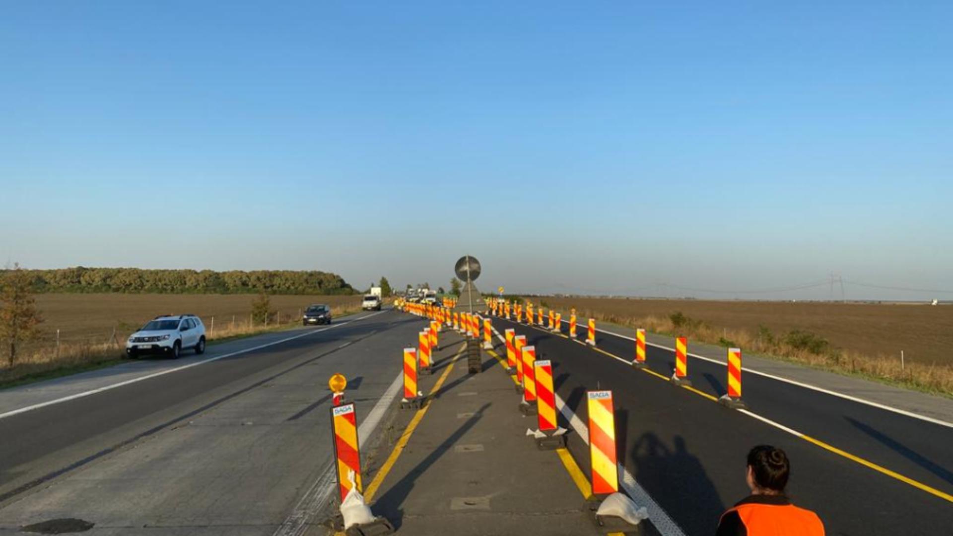 Traficul pe A1 și A2 este îngreunat 