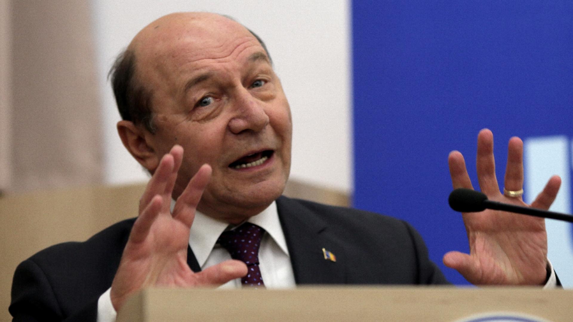 Traian Băsescu: Fără sprijinul SUA, Ucraina va capitula / Foto: Inquam Photos