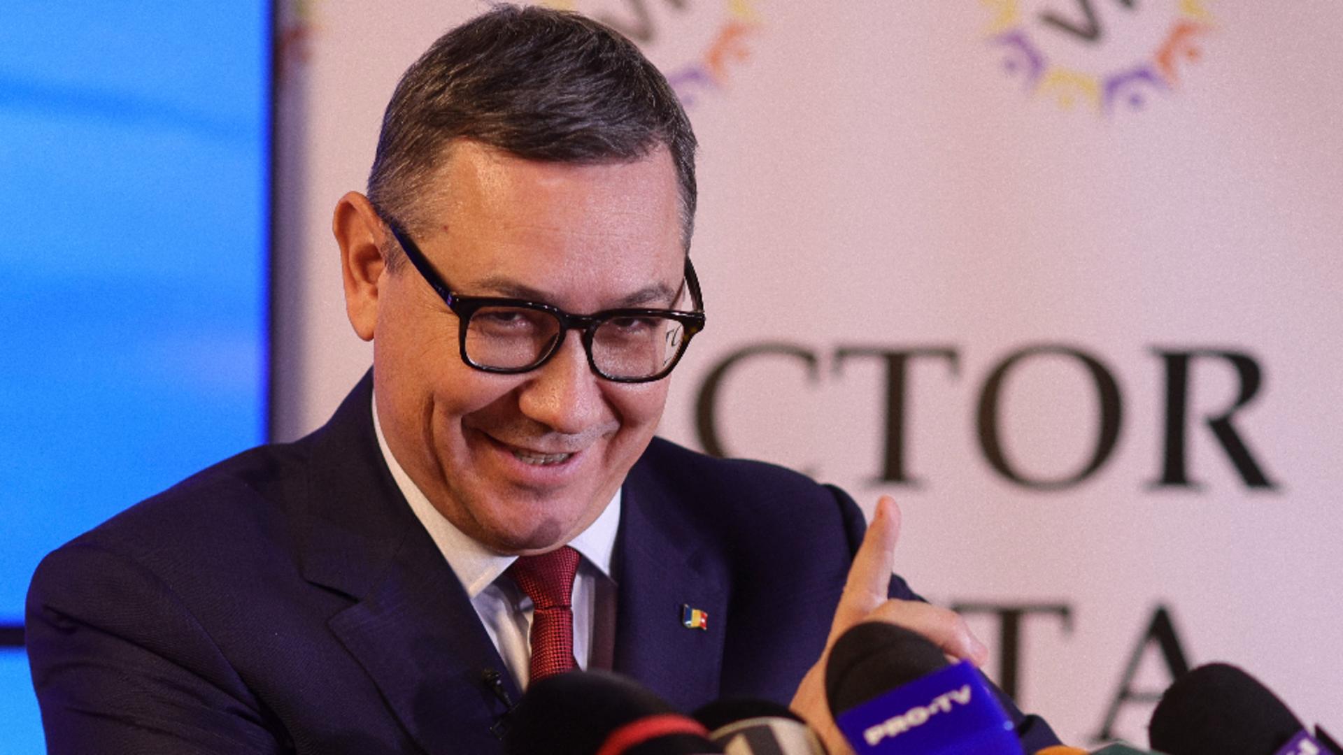 Victor Ponta și-a anunțat oficial candidatura la președinția României / Foto: Inquam Photos