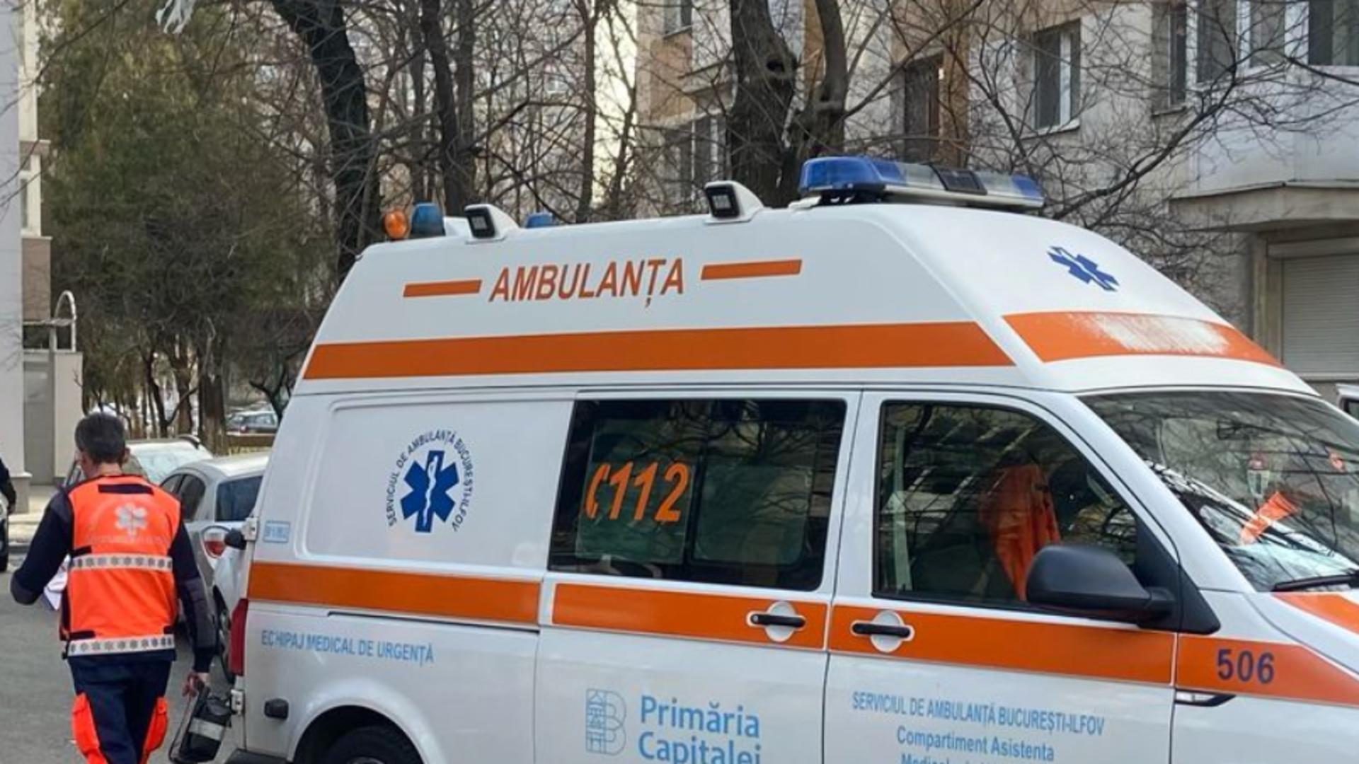 Incident în sectorul 3 din București! Un tânăr de 26 de ani a căzut de la etaj în timpul unei repetiții pentru un spectacol