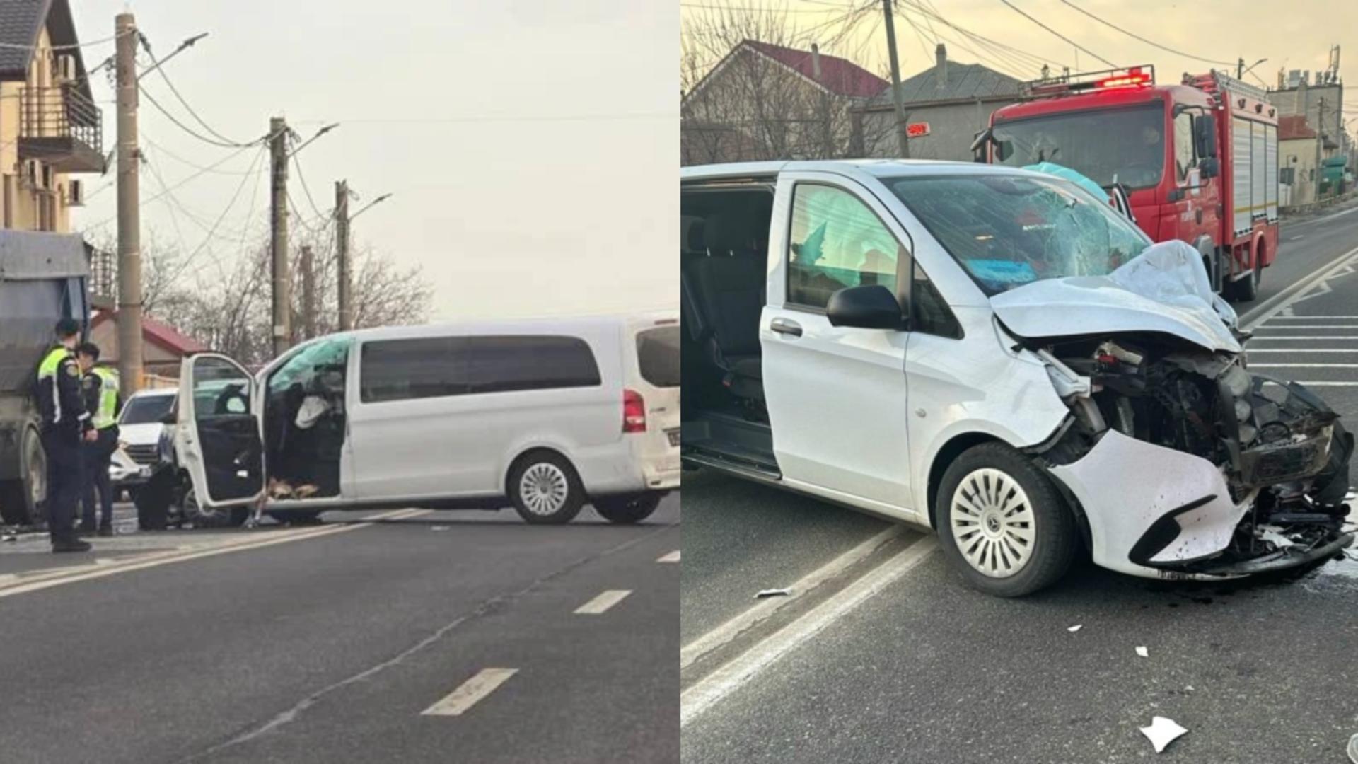 Accident rutier grav la intrarea în Tuzla