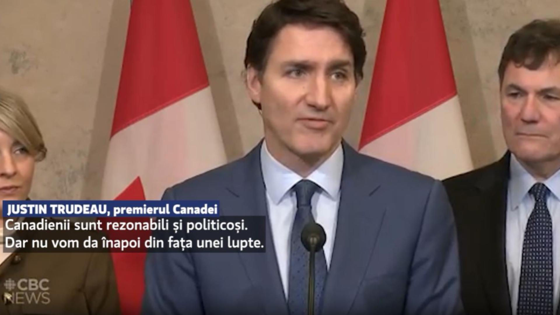 A început războiul comercial dintre SUA, Canada și China. Premierul Canadei: „Nu ne vom da înapoi din fața unei lupte!”