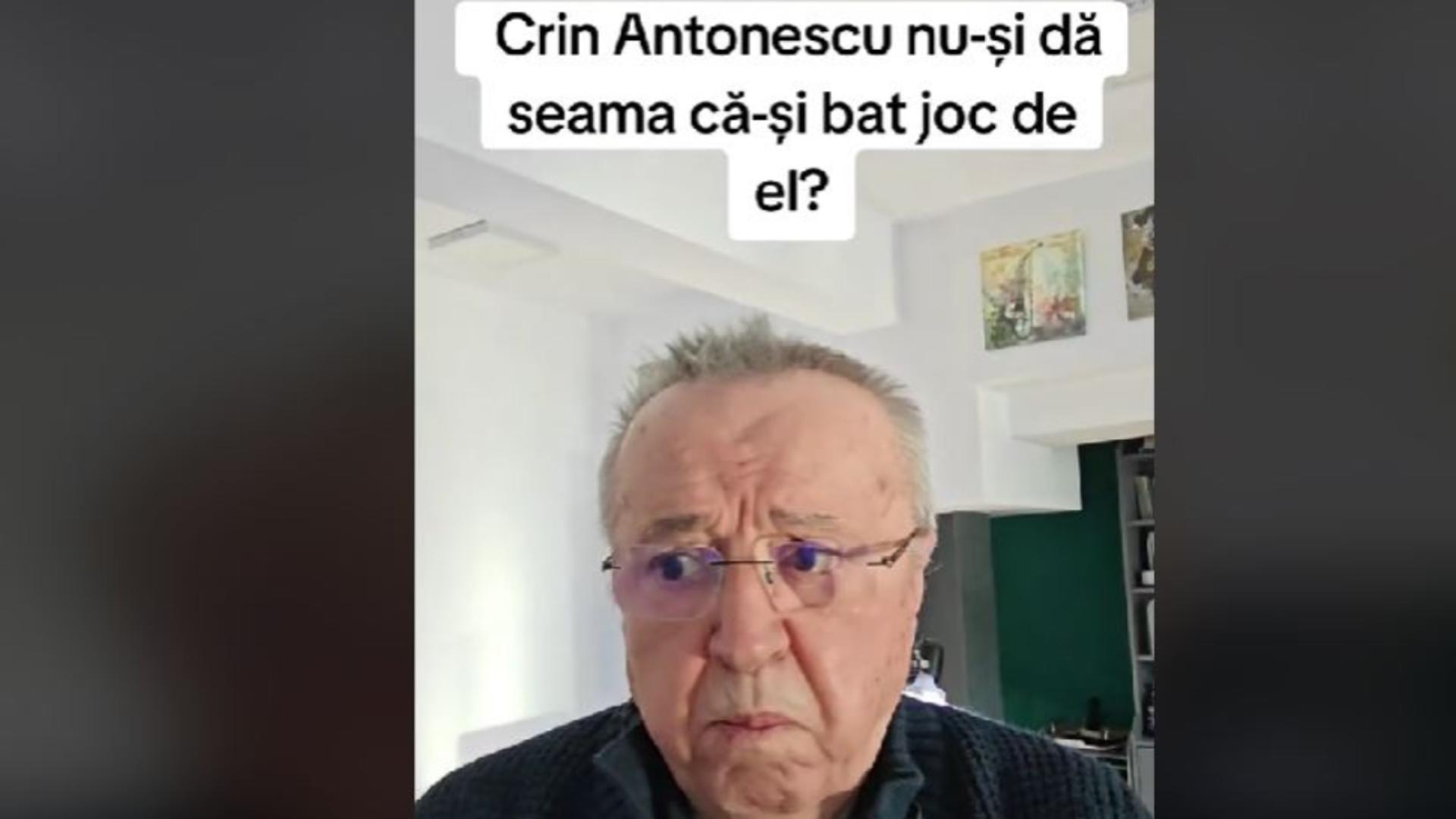 Ion Cristoiu: „Întreaga coaliție își bate joc de Crin Antonescu!” - VIDEO