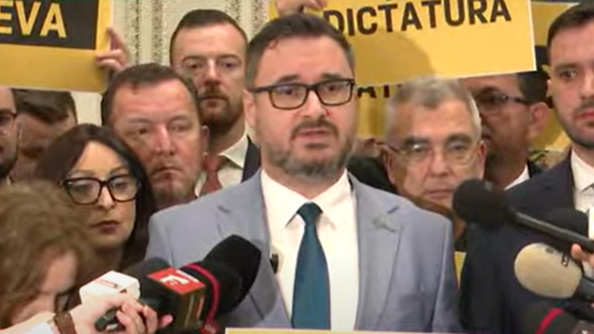 Dan Tanasă: ”Greva parlamentară este un semn de protest la această sarabandă” 