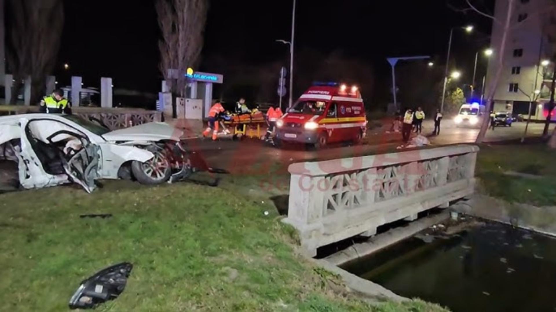 Accident cumplit în Mamaia.