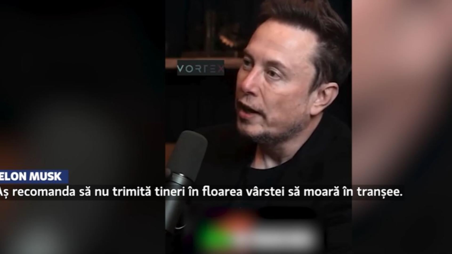 Elon Musk: „Zelenski este diabolic, vrea un război veșnic!”