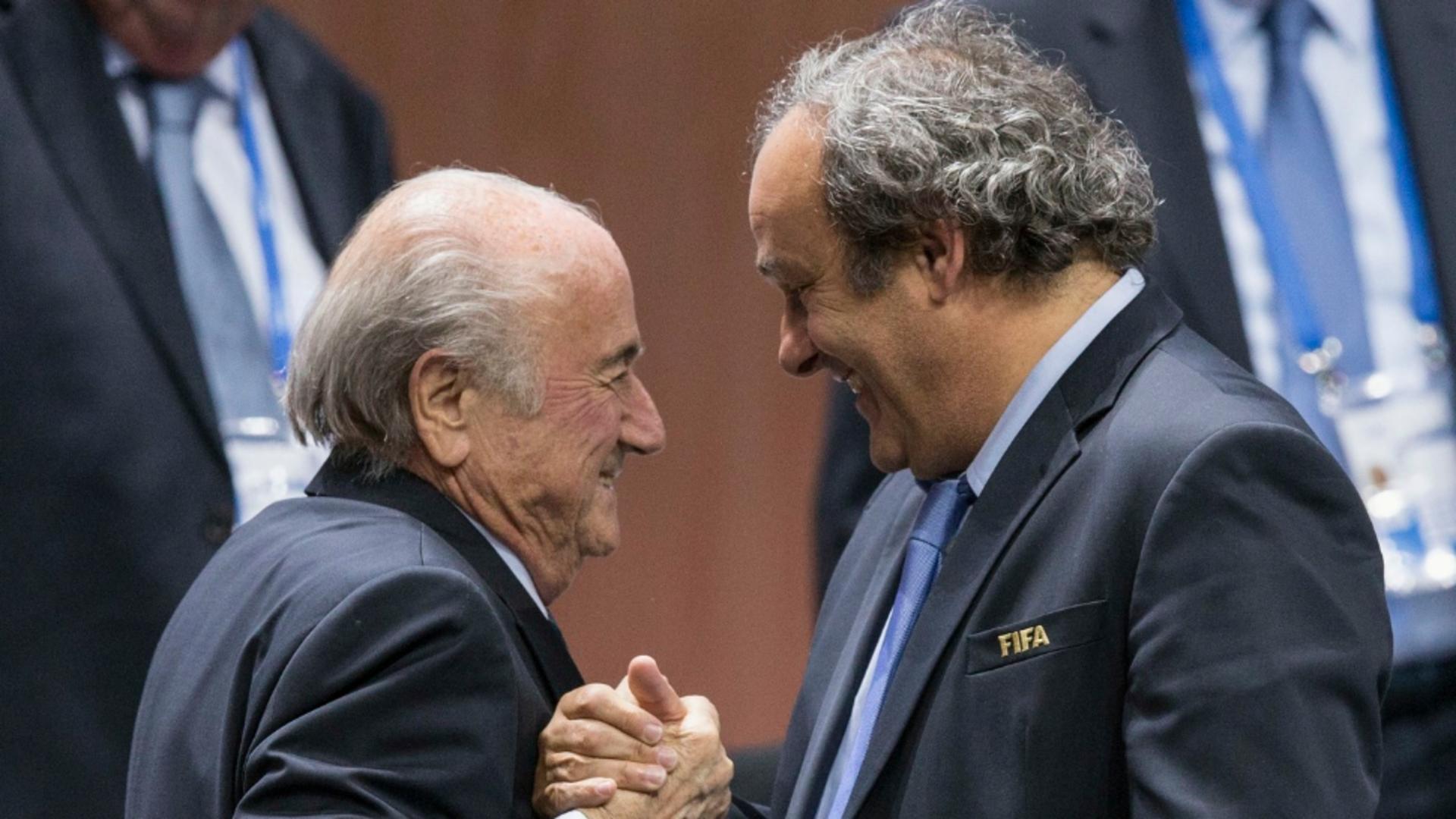 Procuratura elvețiană a cerut 20 de luni de închisoare cu suspendare pentru Michel Platini și Sepp Blatter. Foto: Profimedia