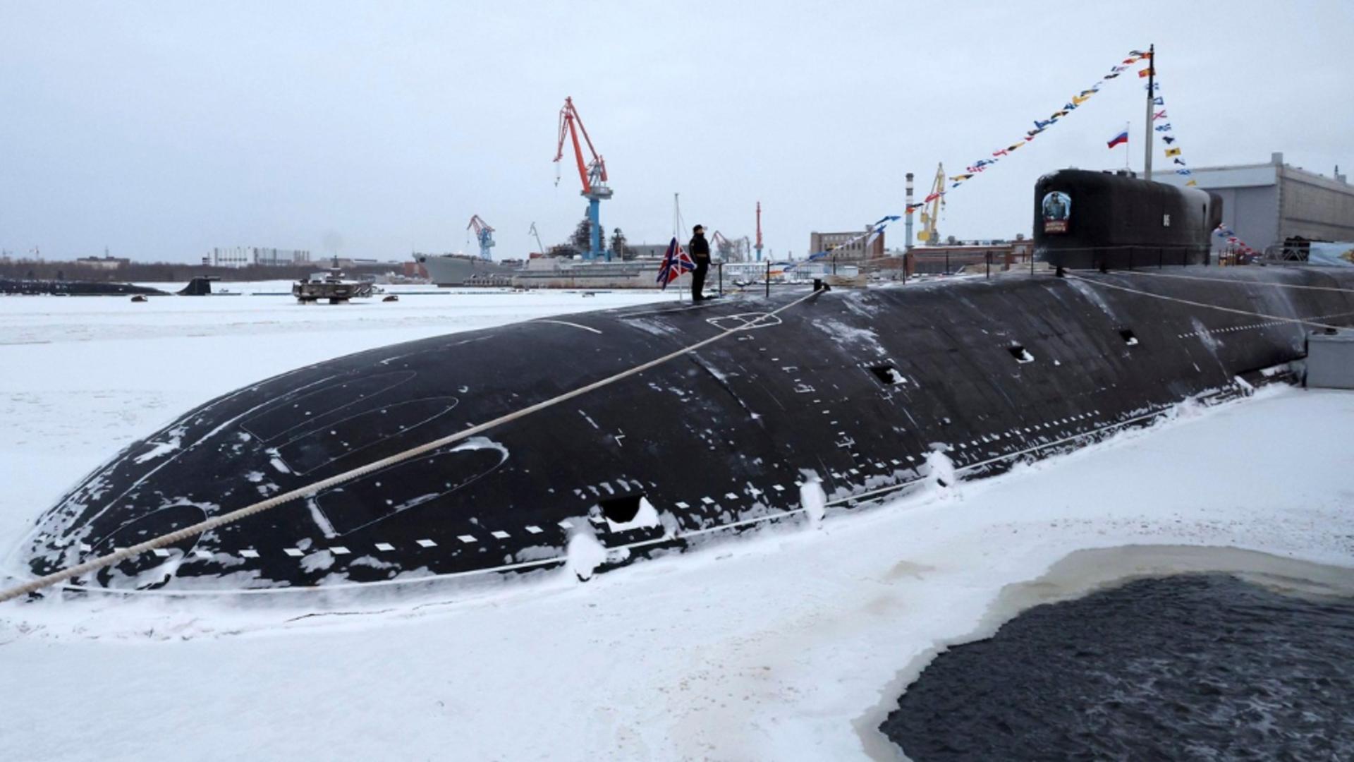 Submarinele nucleare abandonate ale Rusiei în Oceanul Arctic pun pe jar experții. Foto: Profimedia