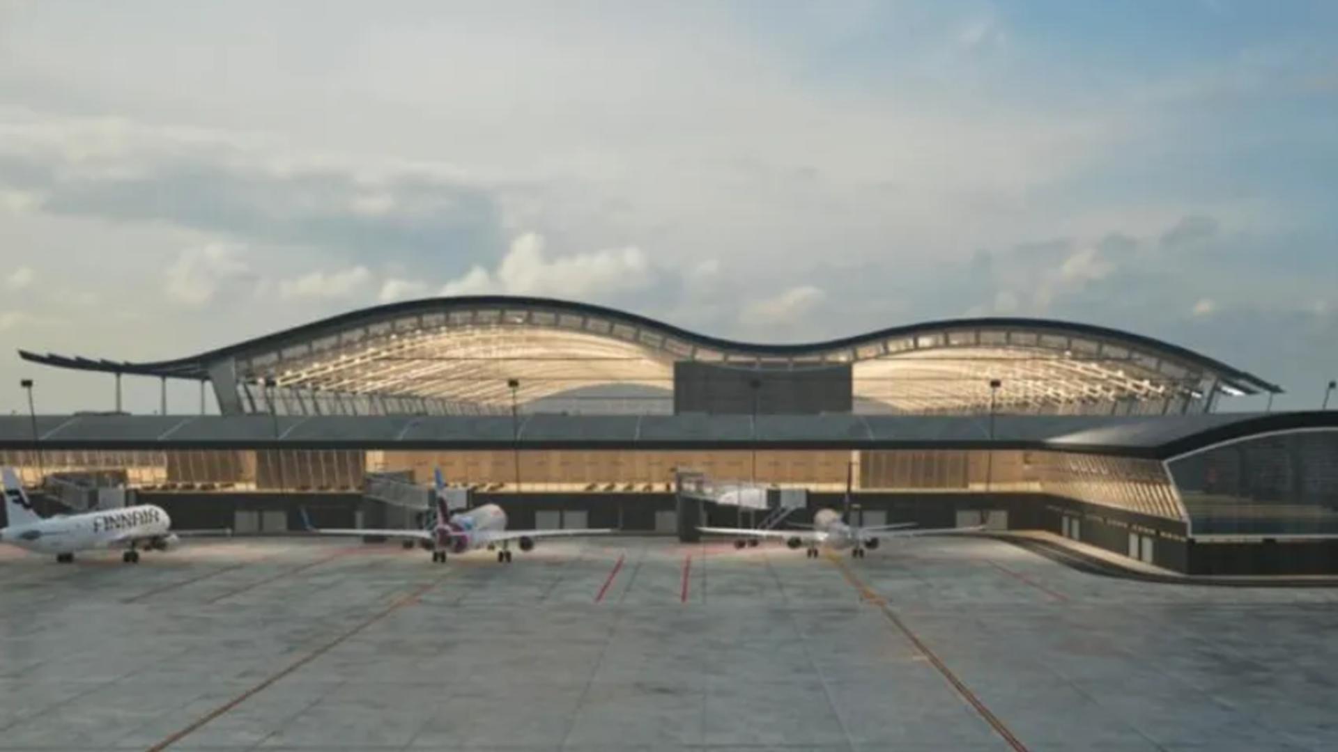 Schimbarea la față a aeroportului Otopeni.