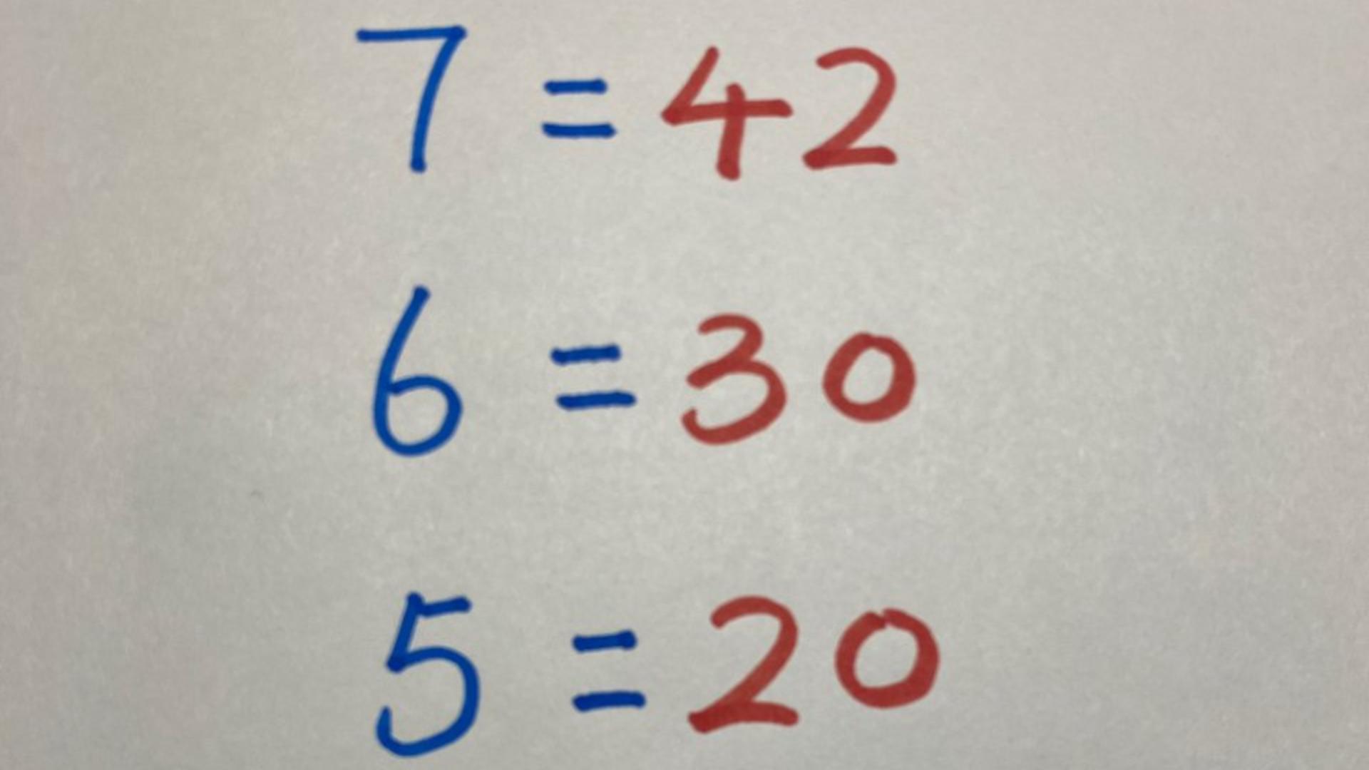 Test de logică matematică pentru GENII. 99% dintre cei care l-au încercat au greșit