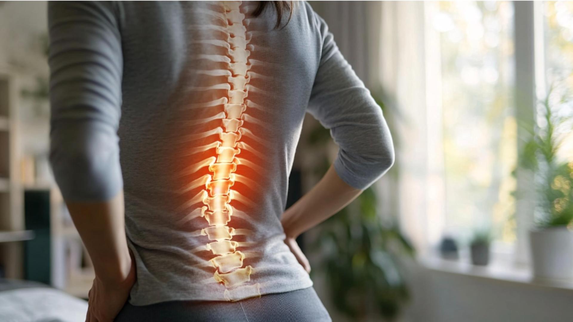 Afecțiunea care cauzează frecvent durerile de spate