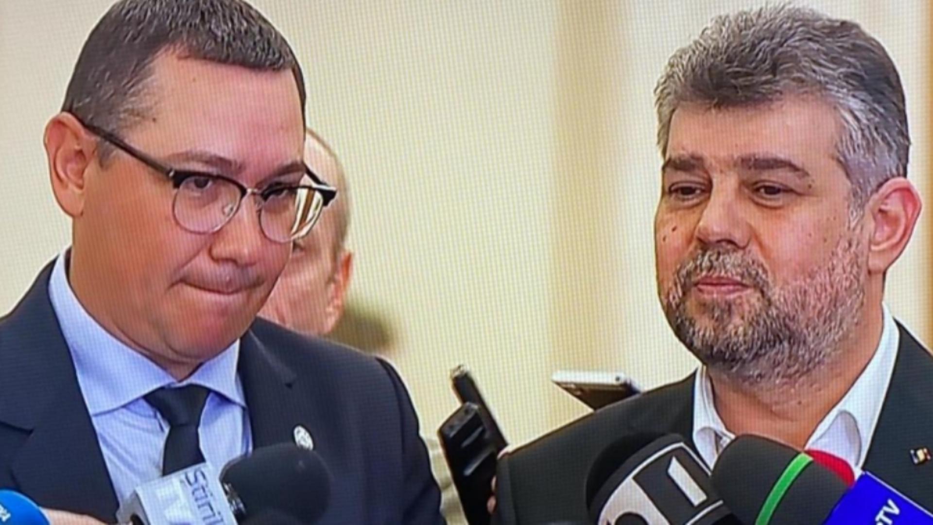 Ciolacu șterge pe jos cu Ponta