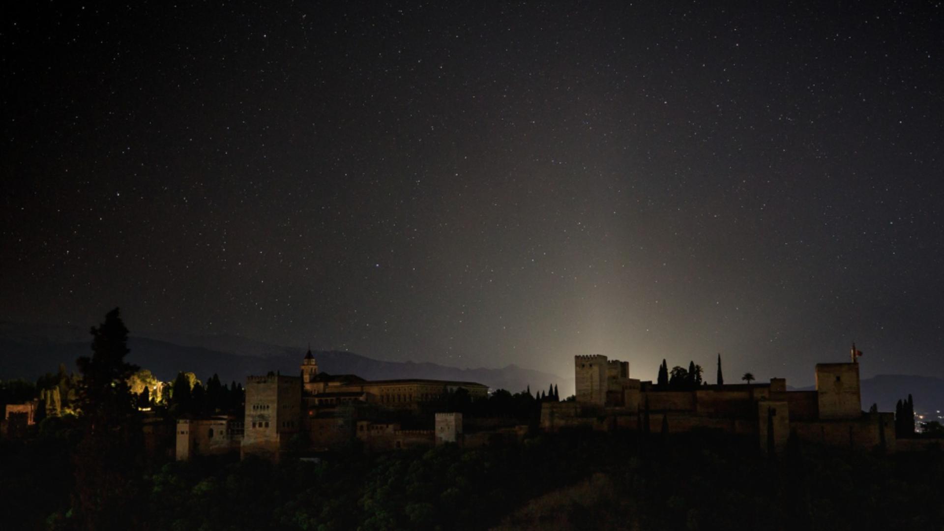 Imagine din Spania, în timpul penei de energie electrică de luni (Profimedia)