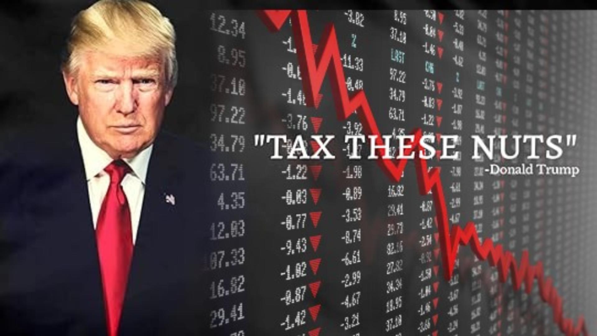 Bursele din întreaga lume au căzut după anunțul lui Trump 