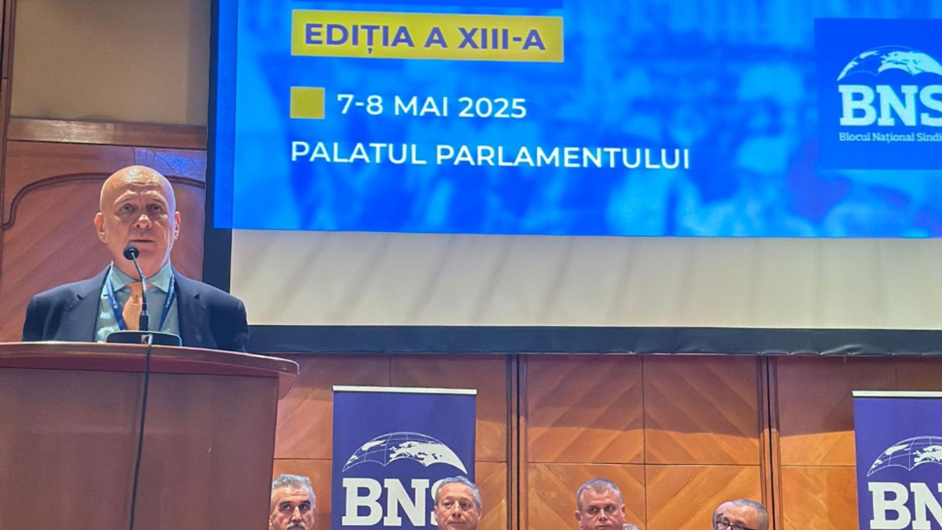Dumitru Costin la Congresul BNS