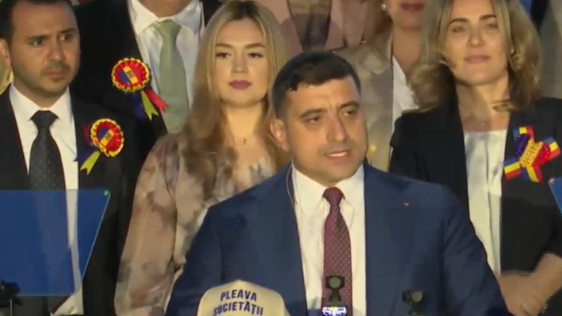 Alegeri prezidențiale 2025 – George SIMION: Voi fi președintele tuturor românilor, deci voi fi și președintele tău! Este victoria unui om care trebuia să fie președintele României. Este victoria lui Călin Georgescu! - VIDEO