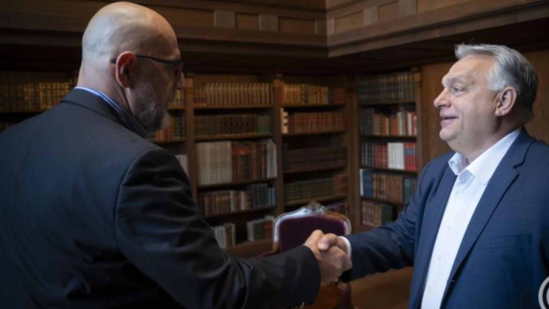 Kelemen Hunor și Viktor Orban. Foto: Facebook