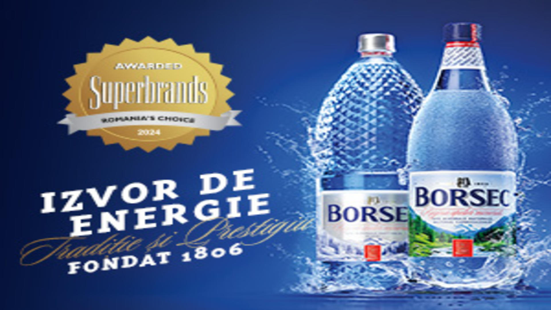 Borsec, reconfirmat Superbrand pentru a opta oară