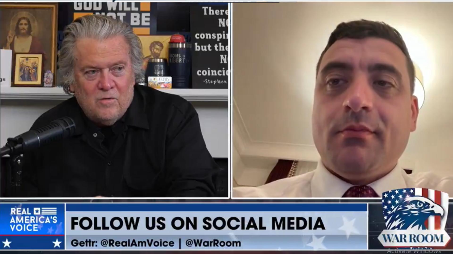 George Simion, interviu pentru renumitul Steve Bannon